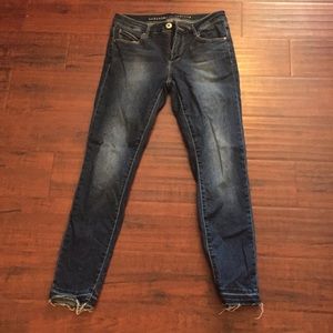 Skinny jeans, medium wash